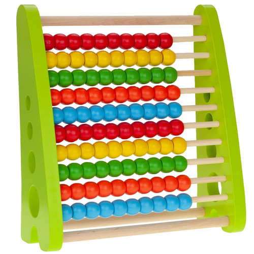 Rechenschieber kinder holz 100 - kinder,