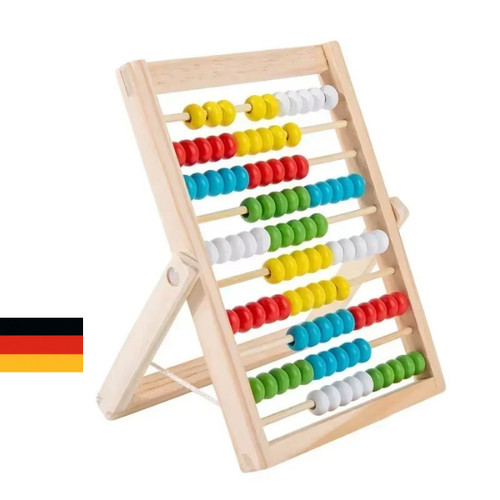 Rechenschieber holz abakus - rechenschieber,
